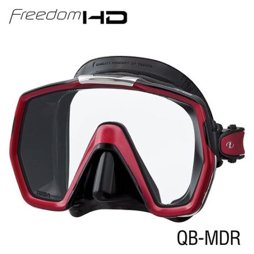 masque freedom HD noir/rouge