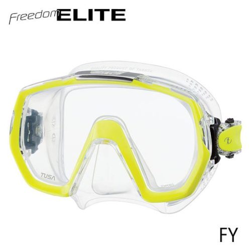 masque freedom elite jaune