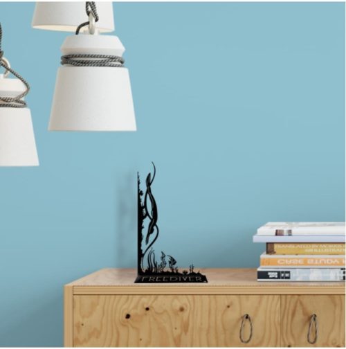Décoration sur pied "L'Apnéiste"