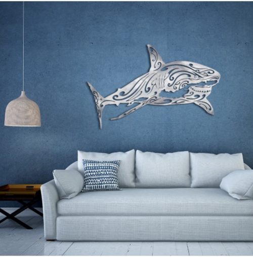 Décoration murale "Le Requin Blanc"