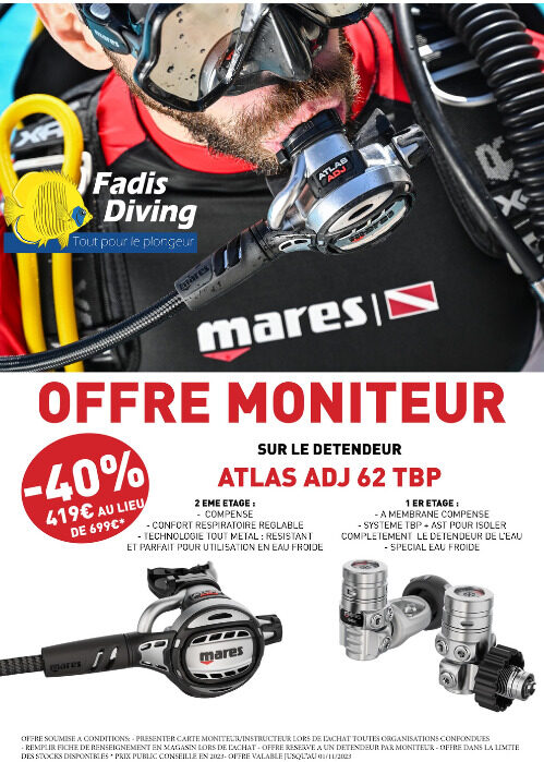 OFFRE MONITEUR MARES