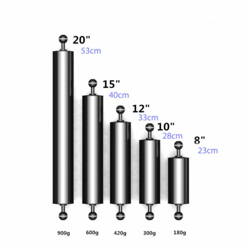Bras carbone flotteur Ø60 x 230mm - Z04A DIVEPRO