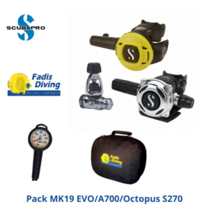 PACK MK19 EVO/A700/S270 OCTOPUS SCUBAPRO