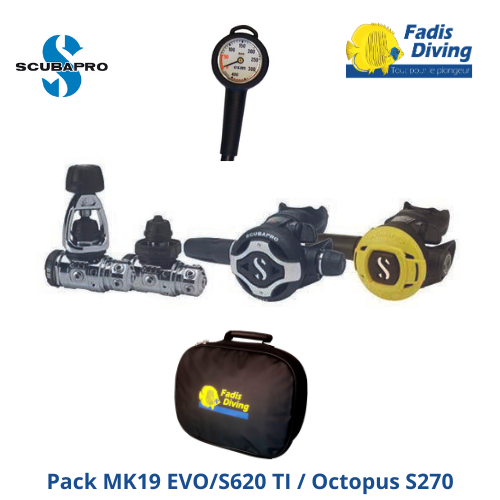 PACK MK19 EVO/S620Ti/S270 OCTOPUS SCUBAPRO