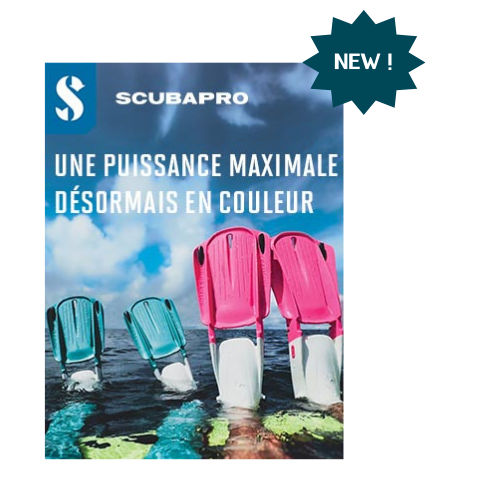 Palmes De Voyage SCUBAPRO GO - Légères & Compactes Pour Plongée & Snorkeling